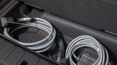 BMW iX2 charging cable storage
