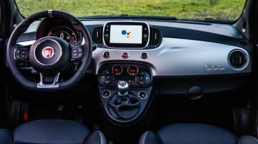 Fiat 500 Hey Google - dashboard