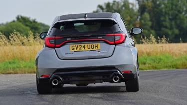 Toyota GR Yaris rear cornering