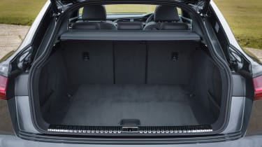 Audi Q8 e-tron boot space seats up