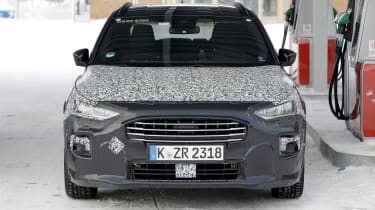 2021 Ford Focus prototype front end