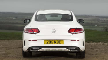 The four-wheel-drive C43 can get from 0-62mph in 4.7 seconds, while the C63 S takes just 3.9 seconds