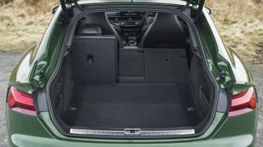 Audi RS5 Sportback boot seats down