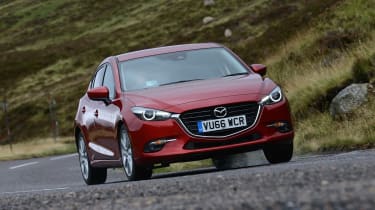 Its squat style gives the Mazda3 the sense that it&#039;s moving forward