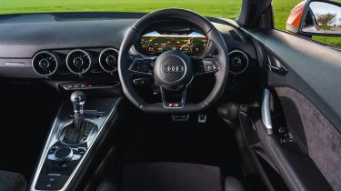 Audi TT Coupe dashboard