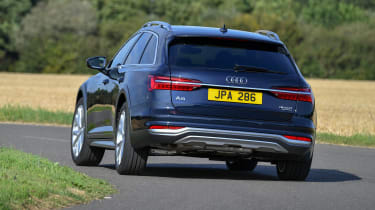 Audi A6 Allroad quattro estate rear cornering