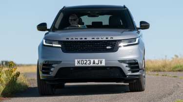 Range Rover Velar front driving