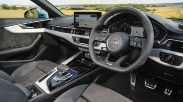 Audi A4 saloon interior