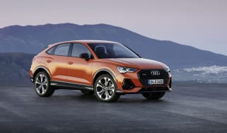 2019 Audi Q3 Sportback - front 3/4 static orange