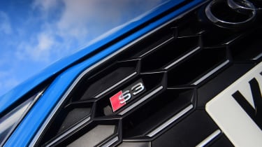 Audi S3 Sportback badge