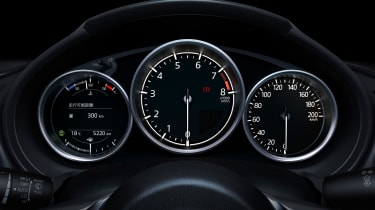 2024 Mazda MX-5 gauge cluster