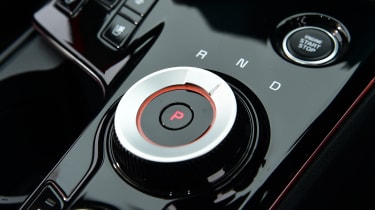 Kia Sportage drive interior detail