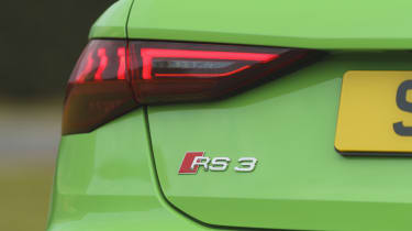 Audi RS 3 Sportback Launch Edition badge