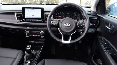 Kia Rio hatchback interior