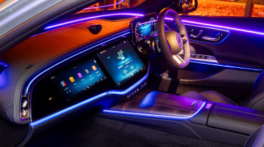 Mercedes E-Class UK drive interior ambience