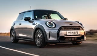 2021 MINI hatchback driving