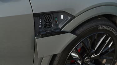 Audi Q8 e-tron SUV charging port