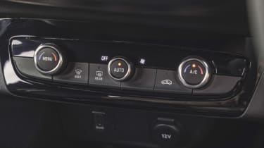 Vauxhall Corsa facelift controls