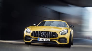 The standard AMG GT gets and extra 14bhp, bringing its output up to 469bhp