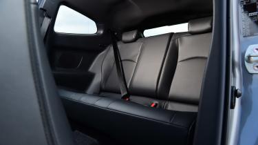 Toyota GR Yaris rear seats