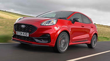 Ford Puma ST facelift front quarter