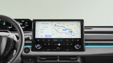 Toyota C-HR+ infotainment screen