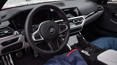 2020 BMW M3 saloon prototype - interior 