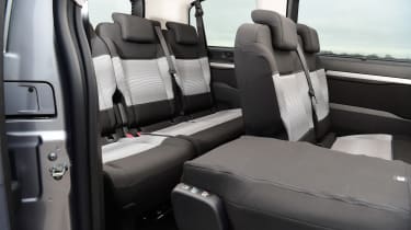 Citroen SpaceTourer MPV folded seat
