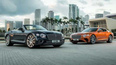 Bentley Continental GT V8 convertible and coupe