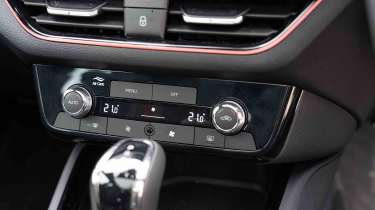 Skoda Kamiq climate controls