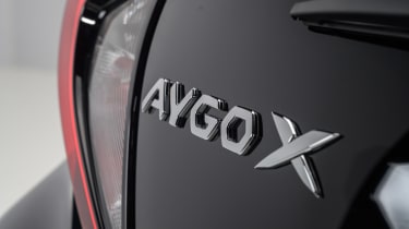 Toyota Aygo X badge