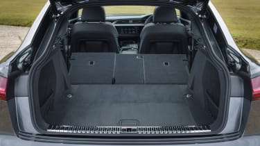 Audi Q8 e-tron boot space seats down