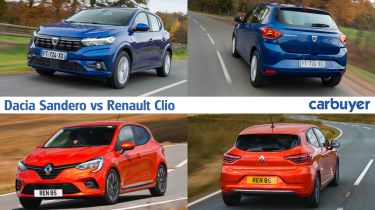 Dacia Sandero vs Renault Clio 