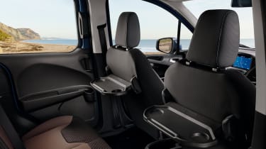 Ford Tourneo Courier rear seat trays
