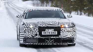Jaguar Type 00 spy shot front