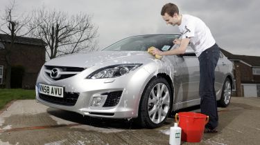 Cleaning your car