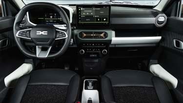 Dacia Spring facelift interior