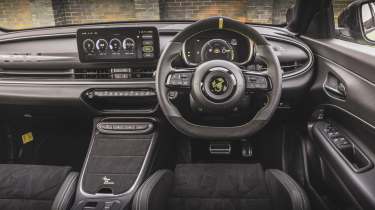 Abarth 600e UK interior