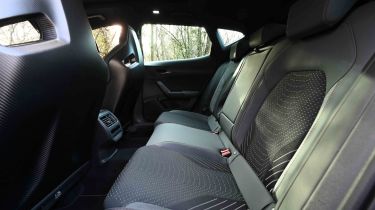 Cupra Formentor facelift UK rear seats