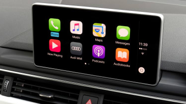 Smartphone connectivity is comprehensive, with Android Auto and Apple CarPlay compatibility