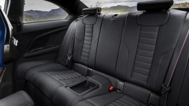 BMW M2 coupe rear seats