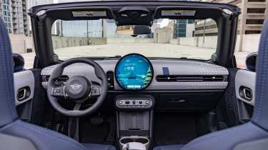 MINI Cooper Convertible interior centre