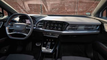 Audi Q4 e-tron dashboard