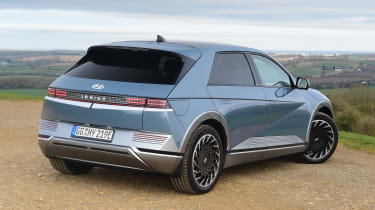 Hyundai Ioniq 5 drive - rear 3/4 static