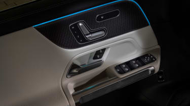 Mercedes EQB seat controls