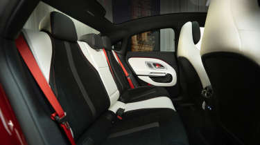 Mercedes CLA rear seats