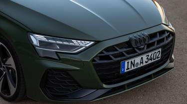 Audi A3 Carbuyer front closeup