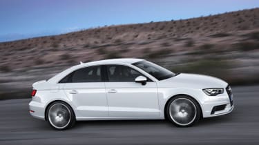 Audi A3 Saloon 2013 side tracking
