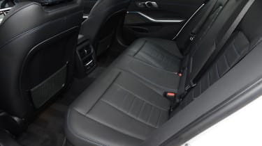 BMW 330e saloon rear seats