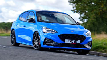 Ford Focus ST Edition cornering